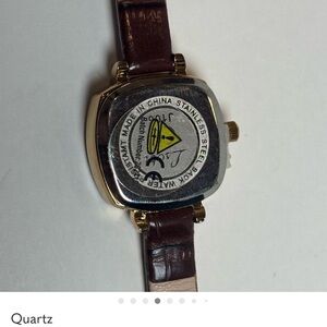 Gold and‎ Brown Women's Quartz Watch